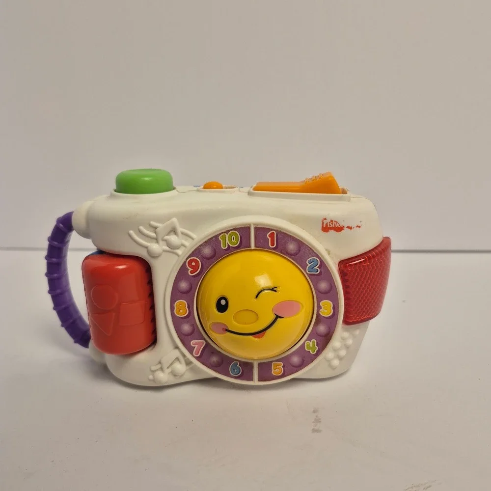 Fisher Price Laugh & Learn Learning Camera Toddler‎ Musical Toy Lights Sounds